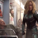 Une scène du film Captain Marvel