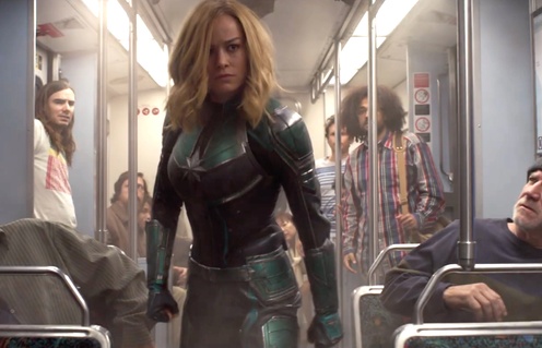 Une scène du film Captain Marvel