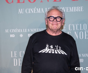Tapis rouge du film Le cyclone de Noël