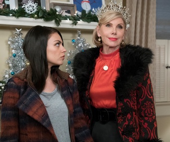 Une scène du film A Bad Mom's Christmas