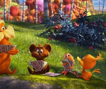 Une scène du film The Lorax