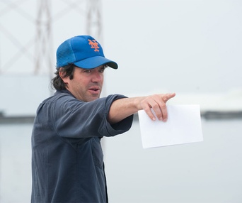 Sur le plateau du film All Is Lost