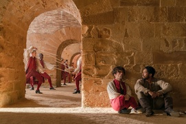 Une scène du film Cyrano