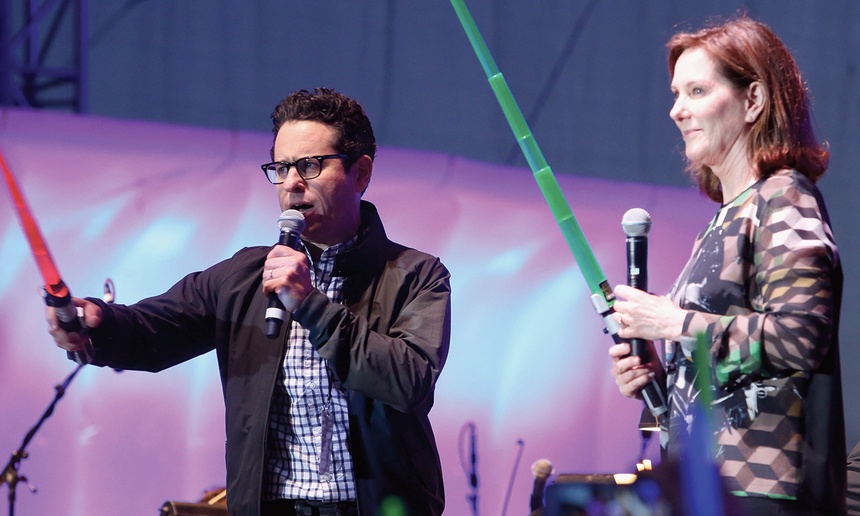 Galerie de photos du panel de Star Wars: The Force Awakens au Comic-Con 2015