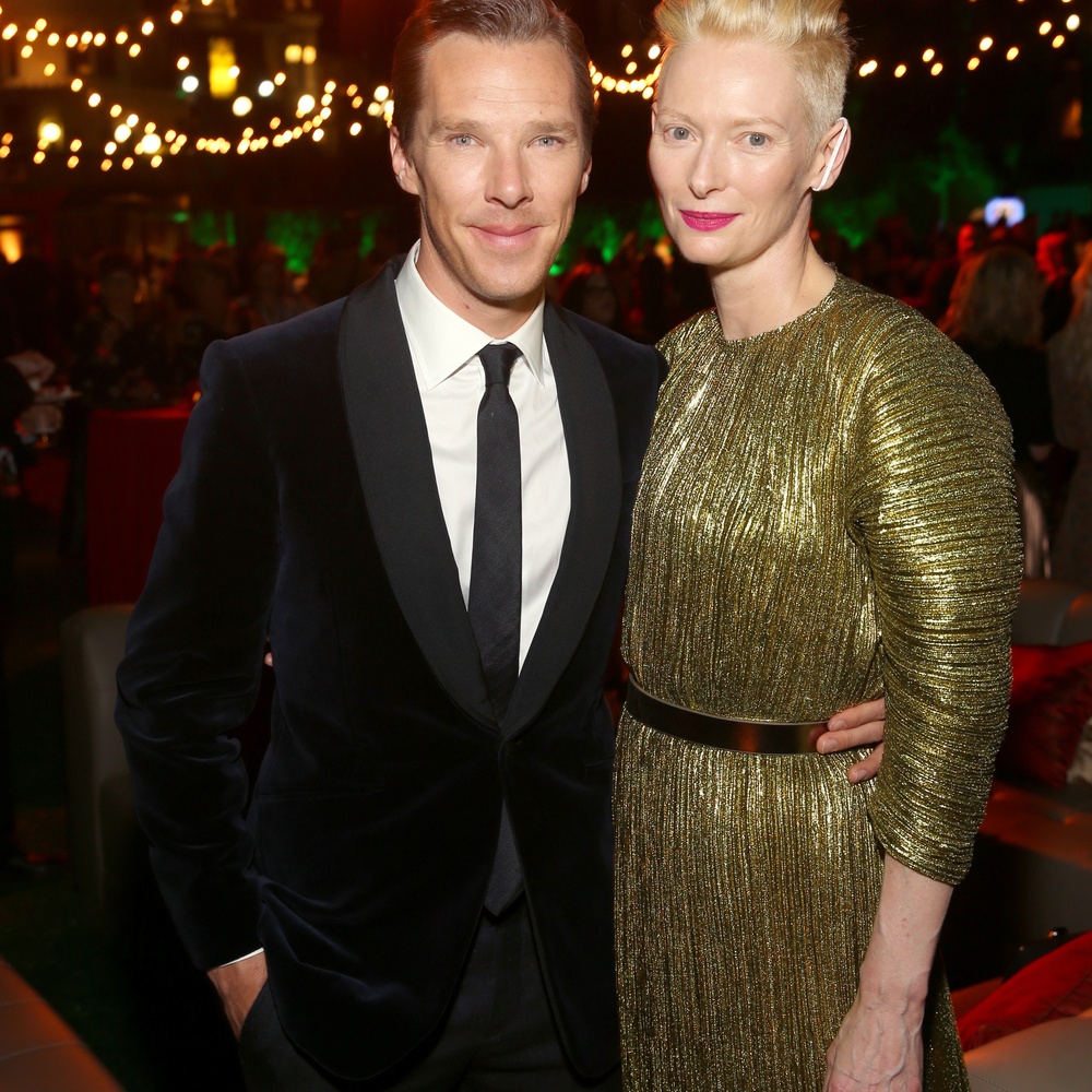 Sur le tapis rouge de Los Angeles du film Doctor Strange