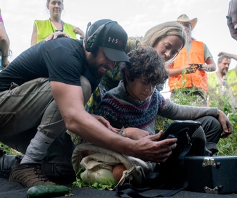 Une scène du film A Quiet Place Part II