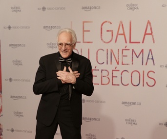 Sur le tapis rouge de Gala du cinéma Québécois