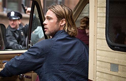 Une scène du film World War Z
