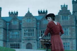Une scène du film Lady Chatterley's Lover