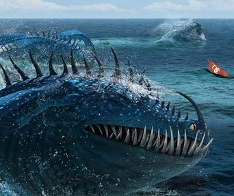 Une scène du film How to Train Your Dragon 2