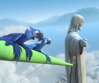 Une scène du film Rio