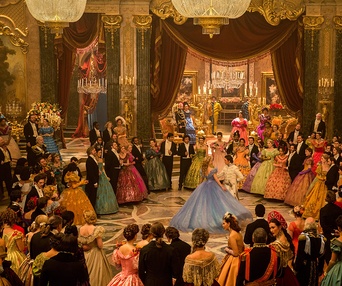 Une scène du film Cinderella