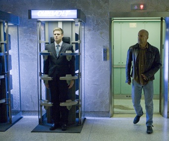 Scène du film Surrogates
