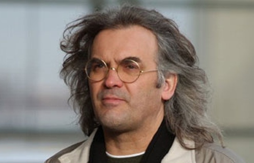Paul Greengrass sur le plateau du film The Bourne Supremacy