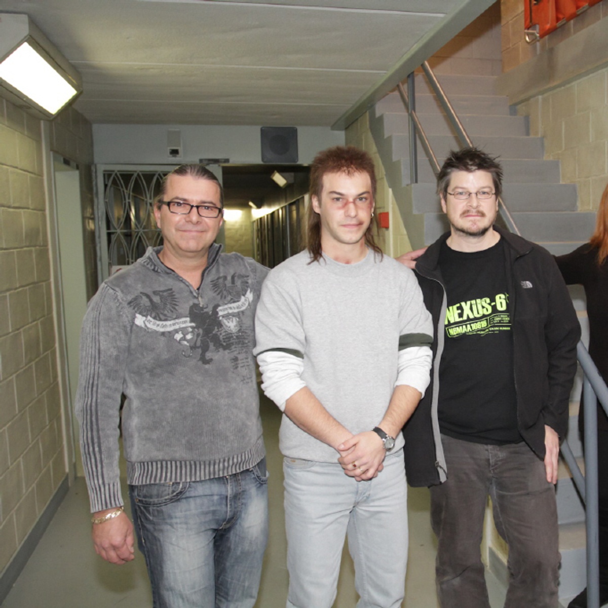 Sur le plateau de L'affaire Dumont