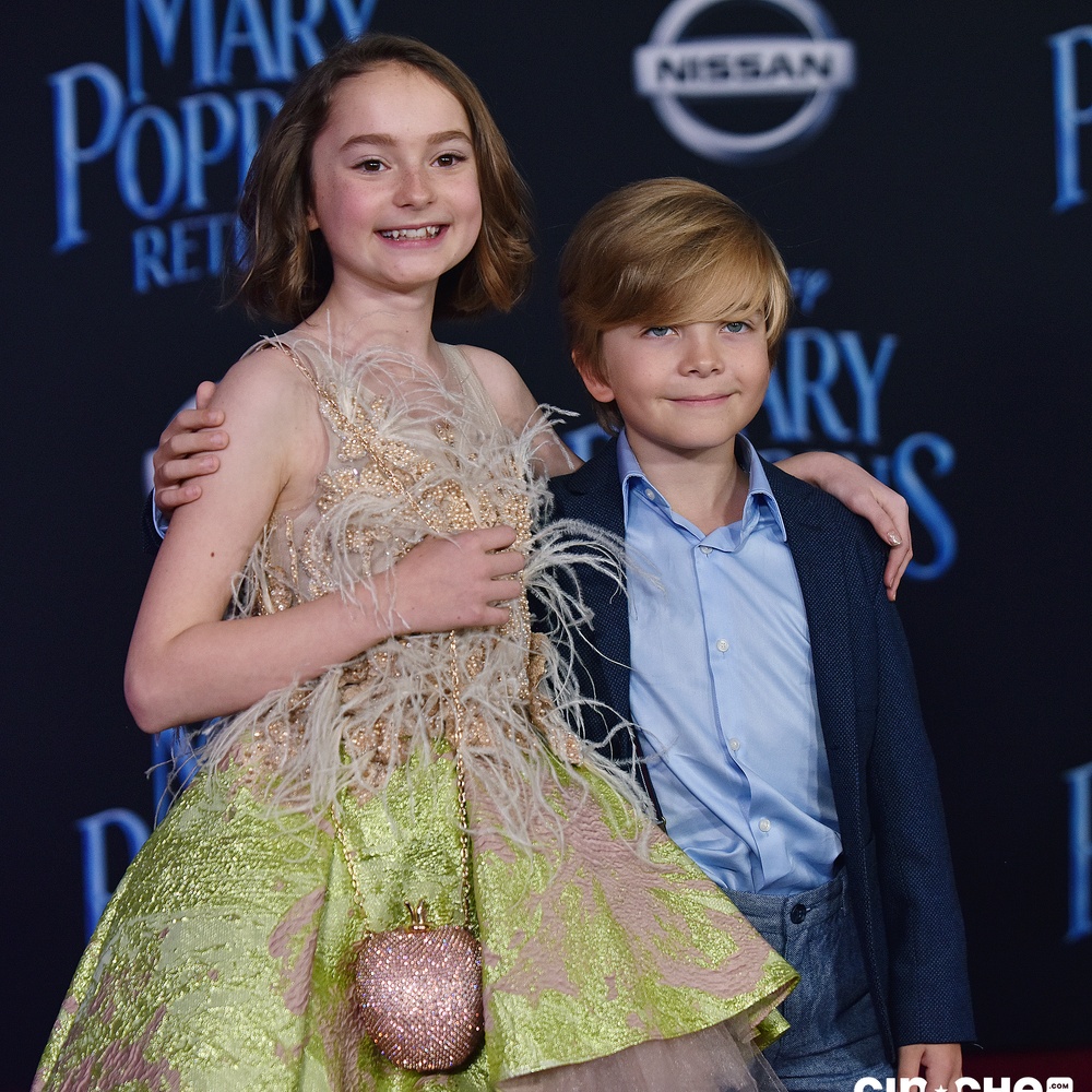 Sur le tapis rouge de Mary Poppins Returns