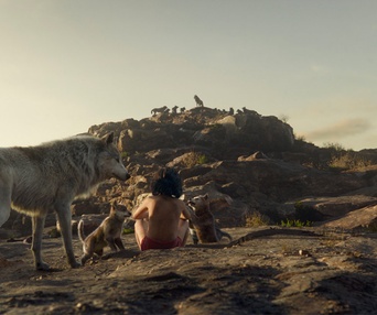 Une scène du film The Jungle Book