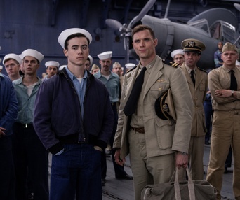 Une scène du film Midway