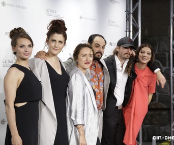 Tapis rouge du Gala Québec Cinéma 2017