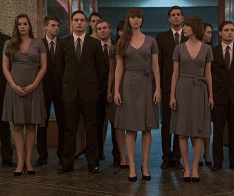 Une scène du film Red Sparrow