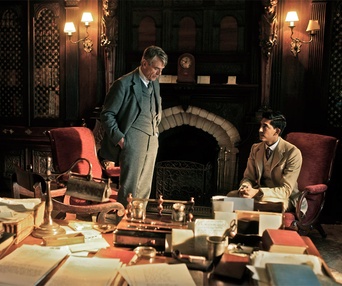Une scène du film The Man Who Knew Infinity