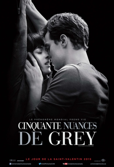 Affiche du film Cinquante nuances de Grey