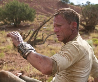 Une scène du film Cowboys & Aliens