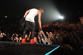 Une scène du film Justin Bieber?s Believe