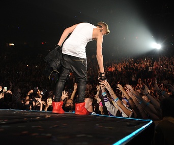 Une scène du film Justin Bieber?s Believe