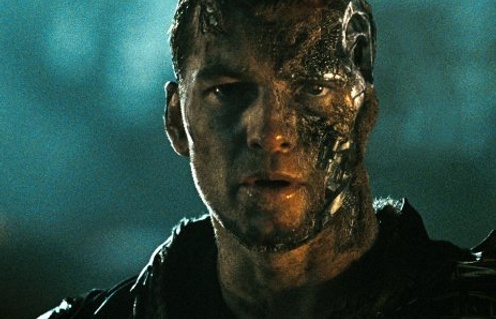 Sam Worthington dans Terminator Salvation