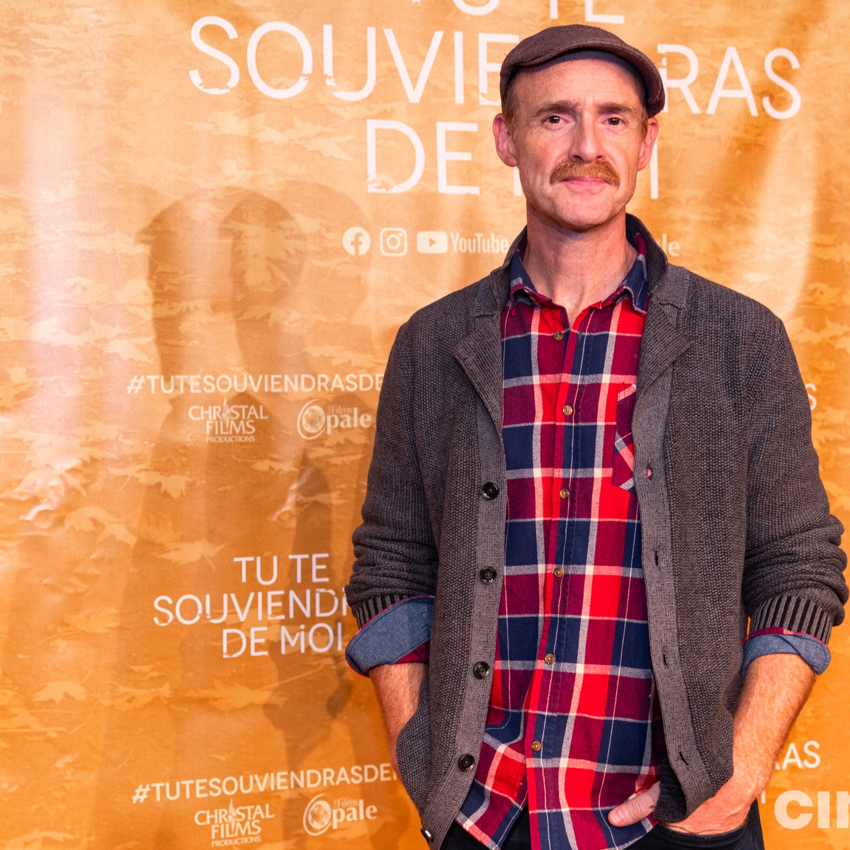 Sur le tapis rouge du film Tu te souviendras de moi
