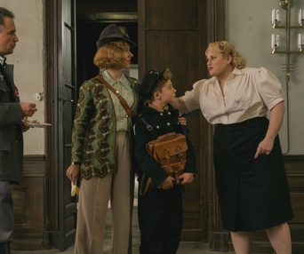 Une scène du film Jojo Rabbit