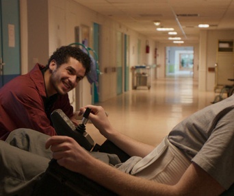 Une scène du film Patients