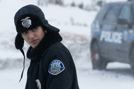 Une scène du film Cold Pursuit
