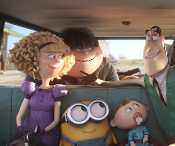Une scène du film Minions