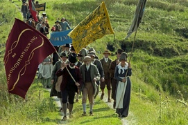 Une scène du film Peterloo