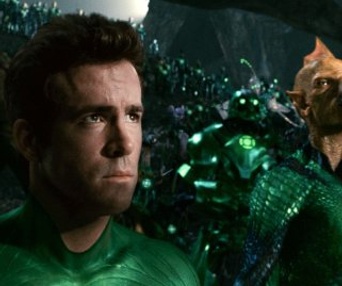 Une scène du film Green Lantern
