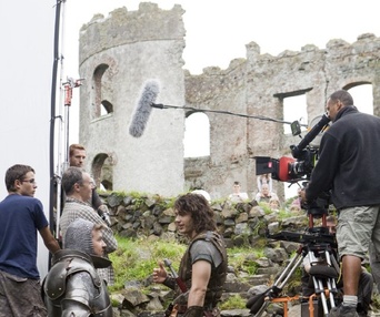 Sur le plateau du film Your Highness