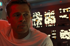 Une scène du film Ad Astra Une scène du film Ad Astra