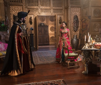 Une scène du film Aladdin