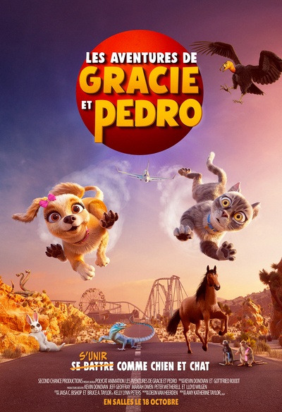 Affiche du film Les aventures de Gracie et Pedro