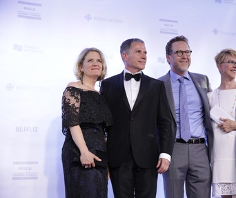 Sur le tapis rouge du Gala Québec Cinéma 2018