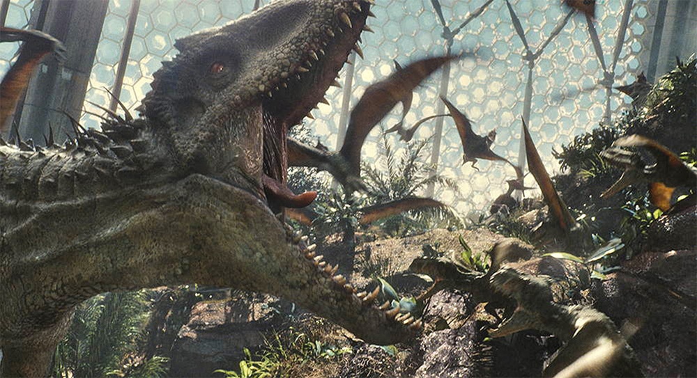 Une scène du film Jurassic World