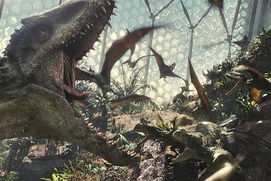 Une scène du film Jurassic World