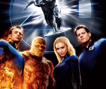 Affiche du film Les 4 Fantastiques et le Surfer d'argent