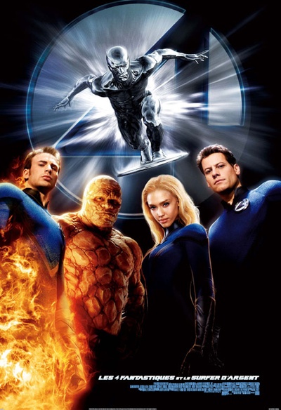 Affiche du film Les 4 Fantastiques et le Surfer d'argent