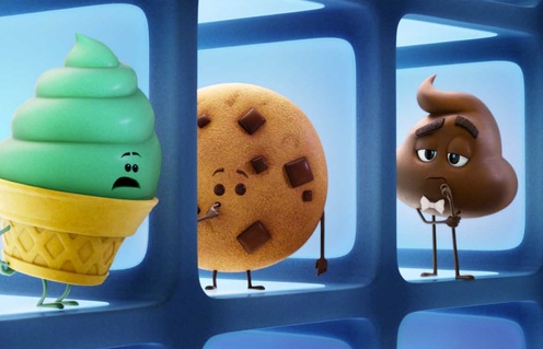 Une scène du film The Emoji Movie