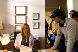 Sur le plateau du film The Crazies Sur le plateau du film The Crazies