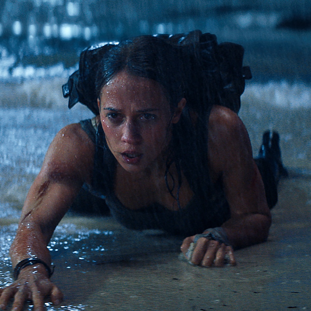Une scène du film Tomb Raider