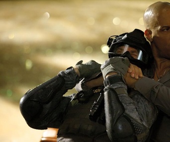 Une scène du film Furious 7